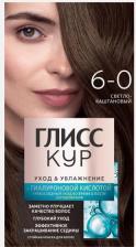 Окрашивание волос Gliss Kur Краска для волос Уход и увлажнение светло-каштановый тон 6-0