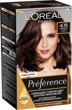 L'Oreal Стойкая краска для волос "Preference", оттенок 4.15, Каракас – фото 4
