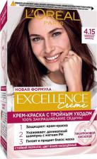 Окрашивание волос L'Oreal Стойкая крем-краска для волос "Excellence", оттенок 4.15, Морозный шоколад