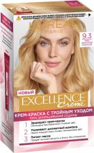 Окрашивание волос L'Oreal Стойкая крем-краска для волос "Excellence", оттенок 9.3, Очень Светло-русый золотистый