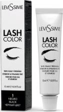 Окрашивание волос Levissime Краска для бровей и ресниц, № 1 черный / Lash Color 15 мл