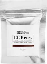Окрашивание волос Lucas' Cosmetics Хна для бровей, темно-коричневый (в саше) / CC Brow dark brown 10 г