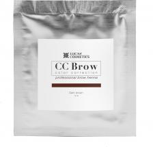 Окрашивание волос Lucas' Cosmetics Хна для бровей, темно-коричневый (в саше) / CC Brow dark brown 5 г