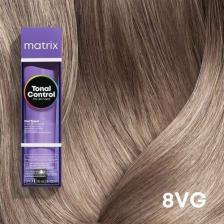 Окрашивание волос Matrix Тонер гелевый Tonal Control с кислым pH 8VG Светлый блондин перламутровый золотистый 90мл