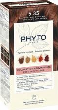 Окрашивание волос Phyto Крем-краска для волос тон 5.35 (шоколадный светлый шатен), 50/50/12