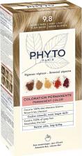 Окрашивание волос Phyto Крем-краска для волос тон 9.8 очень светлый бежевый блонд 50/50/12