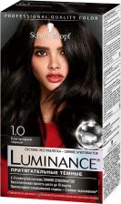 Окрашивание волос Schwarzkopf Краска для волос Luminance Color, тон 1.0 благородный черный, 165 мл