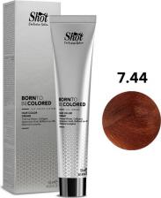 Окрашивание волос Shot Born to Be Colored Color Cream, 7.44