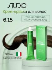 Окрашивание волос Studio Professional Coloring, 6.15 темный пепельно-махагоновый блонд
