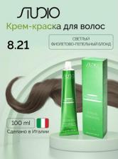 Окрашивание волос Studio Professional Крем-краска для волос тон 8.21 100мл