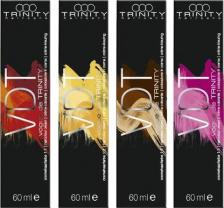 Окрашивание волос Trinity VDT - Вог де Стойкая крем-краска, 60 мл - VDT 6.6 dunkelblond violett Темный блонд фиолетовый