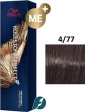 Окрашивание волос Wella 4/77 краска для волос, горячий шоколад / Koleston Perfect ME+ 60 мл
