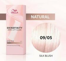 Окрашивание волос Wella Гель-крем краска Shinefinity, 09/05 Нежный Румянец, 60 мл