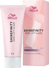 Окрашивание волос Wella Краска для волос Shinefinity Color Glaze, 09/61 Ледяная Платина