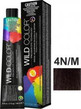 Окрашивание волос Wild Color Стойкая крем-краска Permanent Hair Color 4N/M Коричневый 180 мл