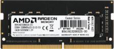 Оперативная память AMD R9416G3206S2S-UO [SO-DIMM DDR4 16 Гб (1x16 Гб), 3200 MHz, CL-22-22-22, AMD Radeon R9 Gamer]
