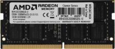 Оперативная память AMD R9432G3206S2S-U [SO-DIMM DDR4 32 Гб (1x32 Гб), 3200 MHz, CL-22-22-22, AMD Radeon R9 Gamer]