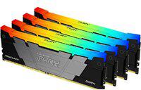 Оперативная память Kingston KF436C18RB2AK4/128 [DIMM DDR4 128 Гб (4x32 Гб), 3600 MHz, CL-18-22-22, Kingston Fury Renegade]