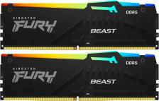 Оперативная память Kingston KF560C36BBE2AK2-64 [DIMM DDR5 64 Гб (2x32 Гб), 6000 MHz, CL-36-44-44, Kingston Fury Beast]