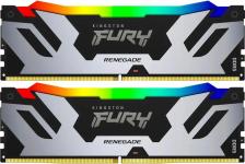 Оперативная память Kingston KF564C32RSAK2-96 [DIMM DDR5 96 Гб (2x48 Гб), 6400 MHz, CL-32-39-39, Kingston Fury Renegade]