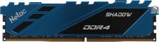 Оперативная память Netac NTSDD4P26SP-16B [DIMM DDR4 16 Гб (1x16 Гб), 2666 MHz, CL-19-19-19, Netac Shadow]