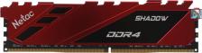Оперативная память Netac NTSDD4P32SP-16R [DIMM DDR4 16 Гб (1x16 Гб), 3200 MHz, CL-16-20-20, Netac Shadow]