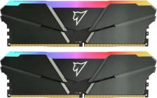 Оперативная память Netac NTSRD4P32DP-16E [DIMM DDR4 16 Гб (2x8 Гб), 3200 MHz, CL-16-20-20, Netac Shadow]