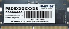 Оперативная память Patriot PSD532G48002S [SO-DIMM DDR5 32 Гб (1x32 Гб), 4800 MHz, CL-40-40-40, Patriot Signature Line]