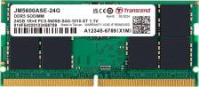 Оперативная память Transcend JM5600ASE-24G [SO-DIMM DDR5 24 Гб (1x24 Гб), 5600 MHz]