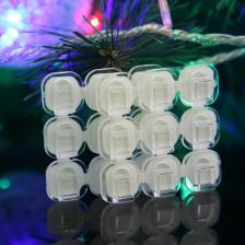 Органайзер для проводов Tundra Держатель самоклеящийся для проводов и гирлянд krep, 15х15 мм, 54 шт