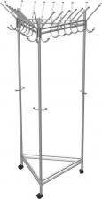 Отдельный предмет для прихожей Мебелик Вешалка напольная на колесах Пико 21 металлик