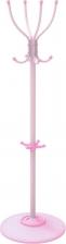 Отдельный предмет для прихожей Ника Вешалка мини напольная на 4 крючка розовая