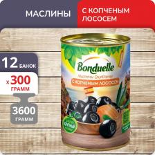 Овощные/грибные консервы Bonduelle Маслины С копченым лососем 300г