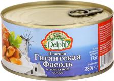 Овощные/грибные консервы Delphi Фасоль печеная в томатном соусе, 280 г