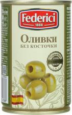 Овощные/грибные консервы Federici Оливки без косточки, 300 г