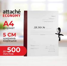 Папка/конверт Attache Папка архивная на 2-х завязках Форма 21 Дело А4 50 мм картон/бумвинил до 500 листов