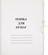 Папка/конверт Attache Папка для бумаг с завязками (мелованный картон 380 г/кв.м)