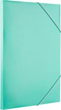 Папка/конверт Attache Папка на резинках Акварель А4, плотн 350мкм, бирюзовая