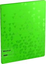 Папка/конверт Berlingo Папка c зажимом "Neon", 17 мм, 1000 мкм, зеленый неон, D-кольца, с внутренним карманом