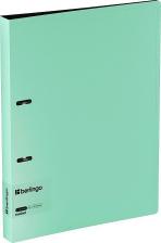 Папка/конверт Berlingo Папка на 2-х кольцах "Instinct" A4, 35 мм, 700 мкм, D-кольца, с внутренним карманом, мятный