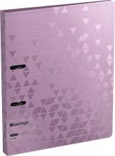 Папка/конверт Berlingo Папка на 2-х кольцах "Metallic", 24 мм, 1000 мкм, сиреневый металлик, D-кольца, с внутренним карманом