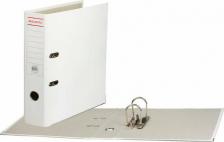 Папка/конверт Brauberg Папка-регистратор, покрытие пластик, 75 мм, ПРОЧНАЯ, с уголком, белая, 226600