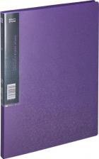 Папка/конверт Comix Папка канцелярская для документов с 20 файлами А4, фиолетовая
