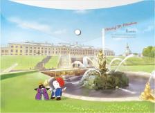 Папка/конверт Comix Папка- конверт на кнопке "Санкт-Петербург" ISBN 6918730021230, 6918730071747
