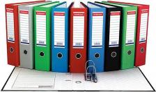 Папка/конверт Erich Krause Файл архивный "Стандарт", с рычажно-прижимным механизмом, 50 мм, бирюза