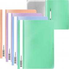 Папка/конверт Erich Krause Папка-скоросшиватель пластиковая Matt Pastel Bloom формата А4 представляет собой удобное и практичное решение для хранения и организации документов