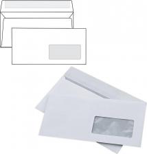 Папка/конверт Курт Конверты E65 ПРАВОЕ ОКНО, отрывная лента, 80 г/м2, КОМПЛЕКТ 1000 шт., внутренняя запечатка, Е65.03СО