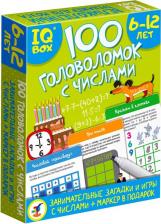 Пазл Дрофа-Медиа Карточная игра IQ Box 100 Головоломок с числами