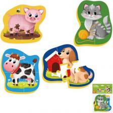 Пазл El Basco Мягкий пазл El`BascoKids Лесные жители ET02-003