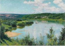 Пазл Стелла Puzzle-1000. Поленов В.Д. Ока. Летний день